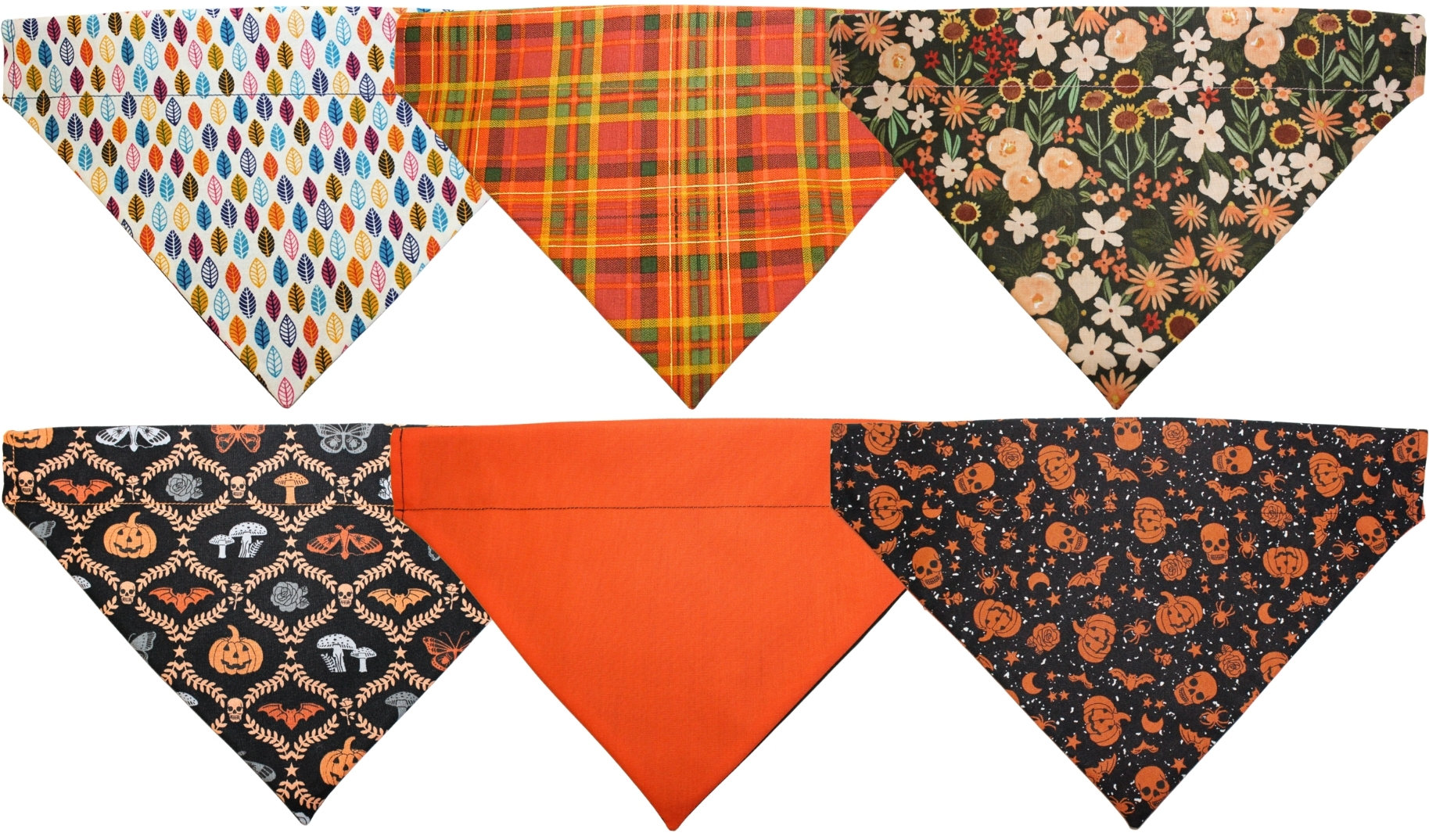 Fall/Spooky Season ∙ Reversible Bandana